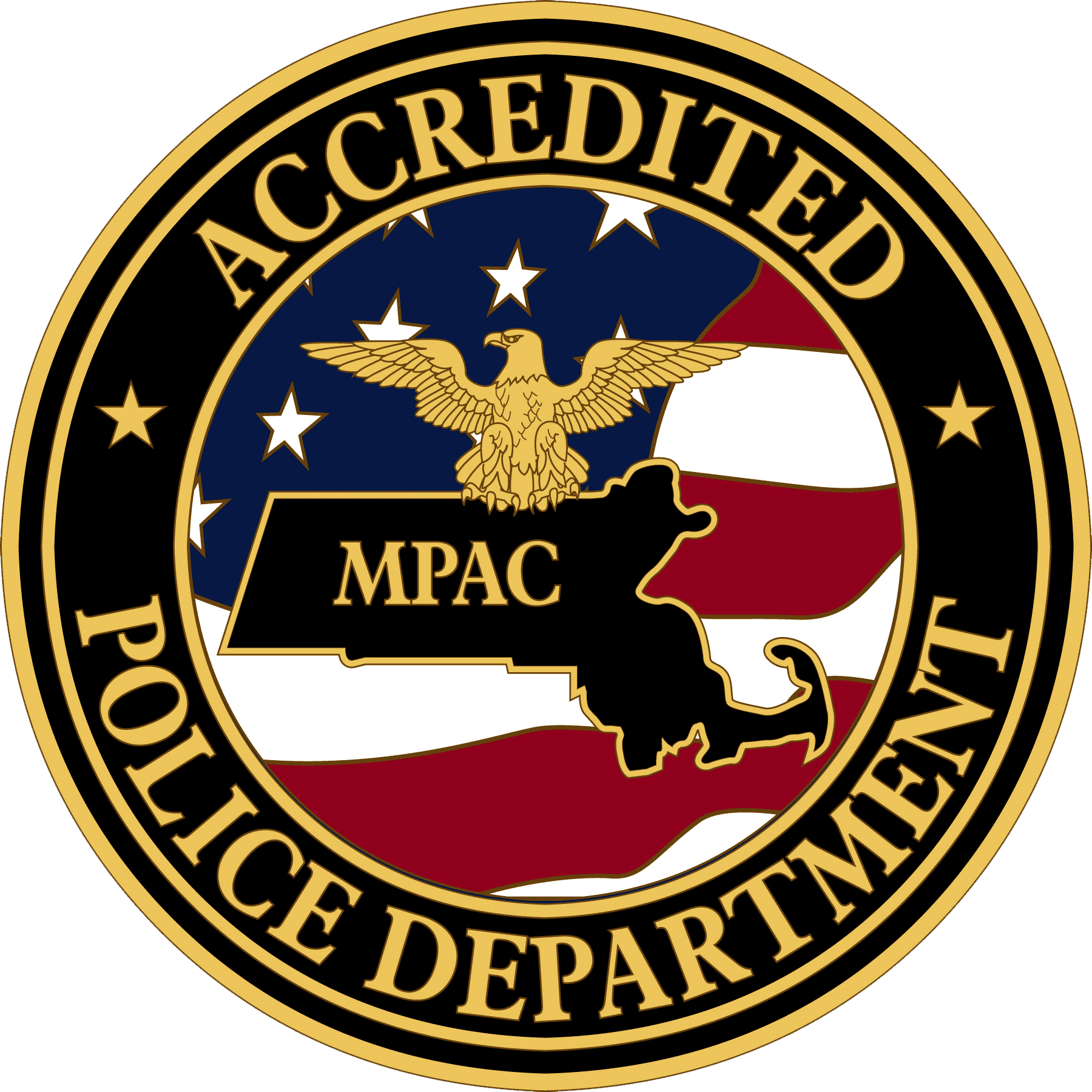 MPAC Accredited Police Department badge